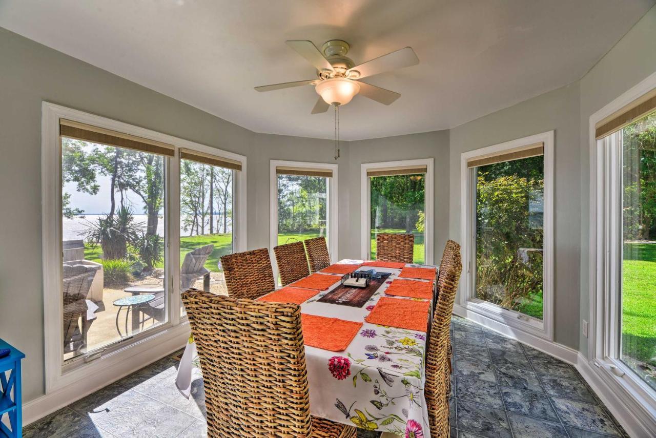 Bayfront Blounts Creek Home Private Beach And Dock! Whichard Beach 外观 照片