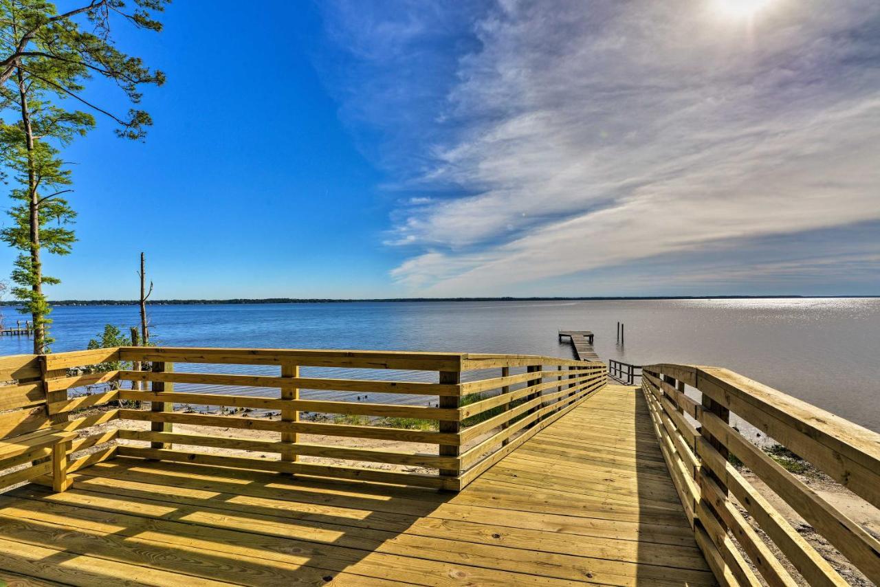 Bayfront Blounts Creek Home Private Beach And Dock! Whichard Beach 外观 照片